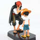 One Piece Shanks y Luffy Pequeño 18cm